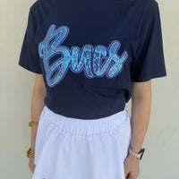 REAL Sequin "Bucs" T-Shirt S/S