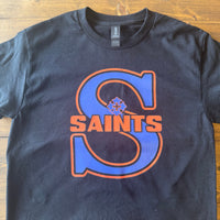 "Letterman 'S'  Logo" - Cotton/Poly Combo T-Shirt -S/S