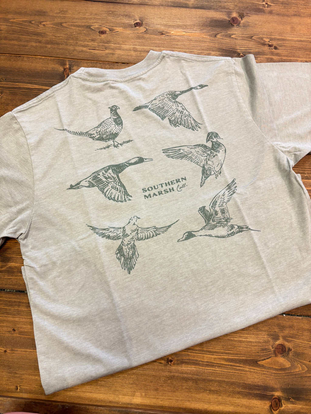 Southern Marsh - Field Sketches S/S - Light Gray