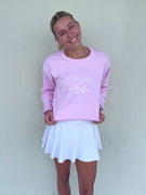 Southern Drifter Bow Crewneck - Pink