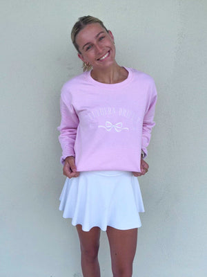 Southern Drifter Bow Crewneck - Pink