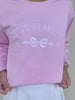 Southern Drifter Bow Crewneck - Pink