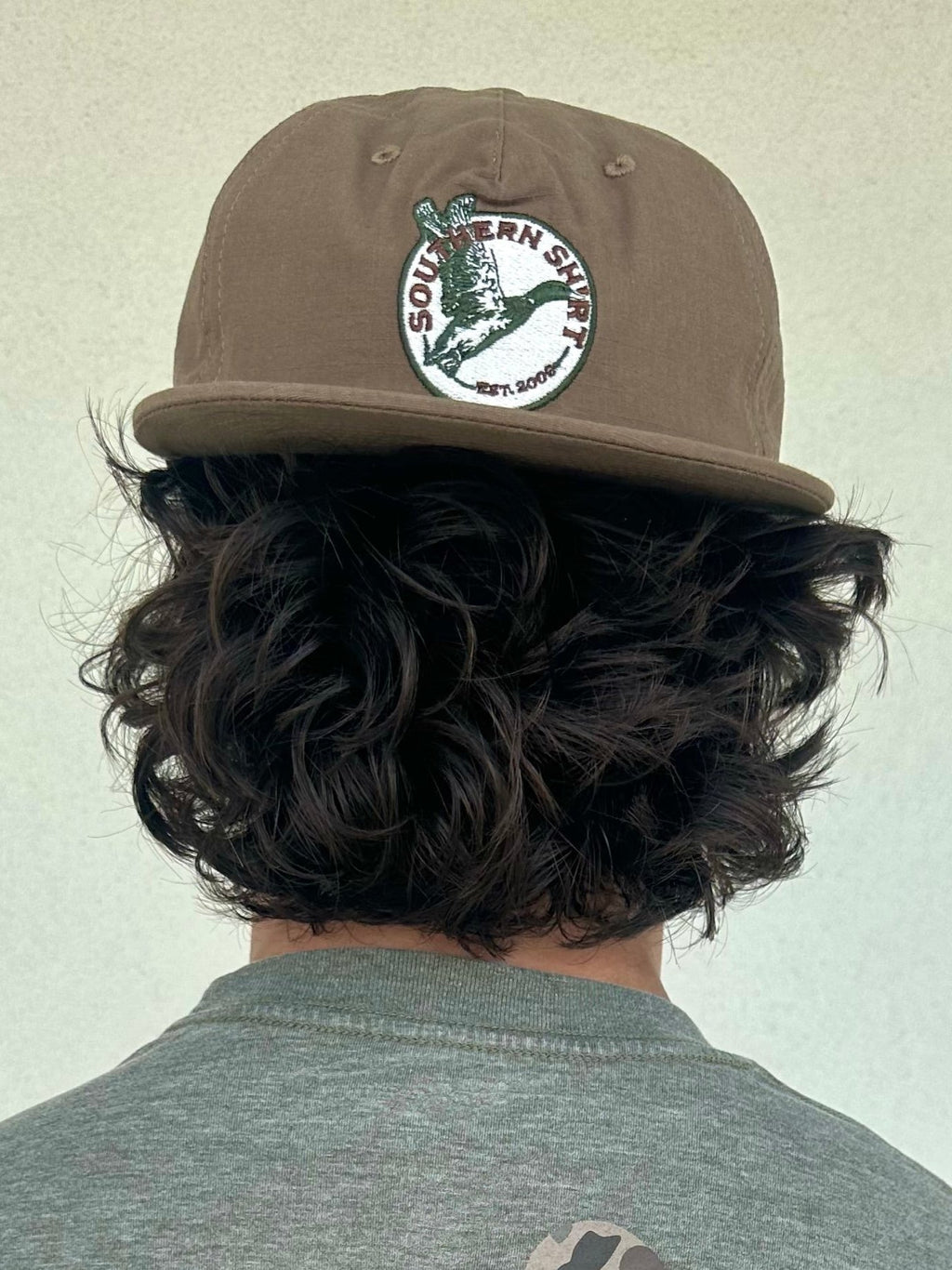 Southern Shirt Ripstop 5 Panel Snapback - Caribou