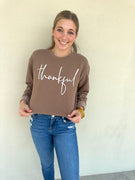 Southern Drifter - Thankful Script Sweatshirt