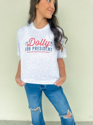 Southern Fried - Dolly for President Short Sleeve