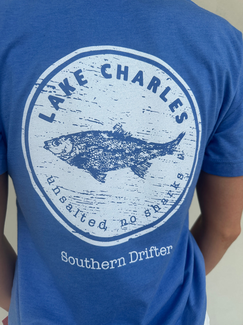 Lake Charles Unsalted Modern Fit Unisex Short Sleeve T-Shirt