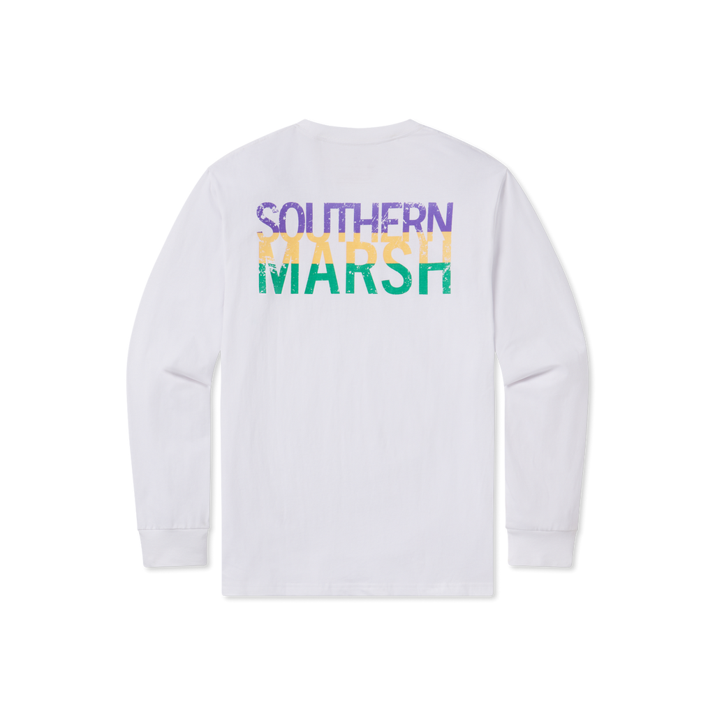 Color Bands Tee - Mardi Gras - Long Sleeve