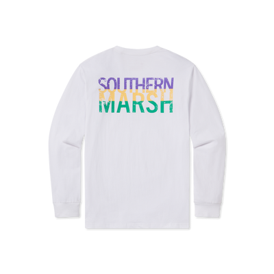 Color Bands Tee - Mardi Gras - Long Sleeve