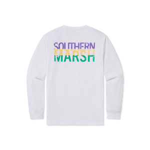 Color Bands Tee - Mardi Gras - Long Sleeve