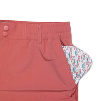 Burlebo - Everyday Short - Red Clay - Fish Pocket