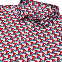 Burlebo - Performance Polo - Texas Flag