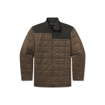 Southern Marsh - Falcon Hill Quilted Jacket - Stone Brown