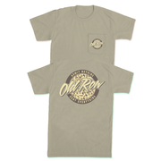 Old Row - Duck Camo Circle Logo Pocket Tee