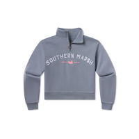 Southern Marsh - SEAWASH™ Vintage Quarter Zip - Trademark