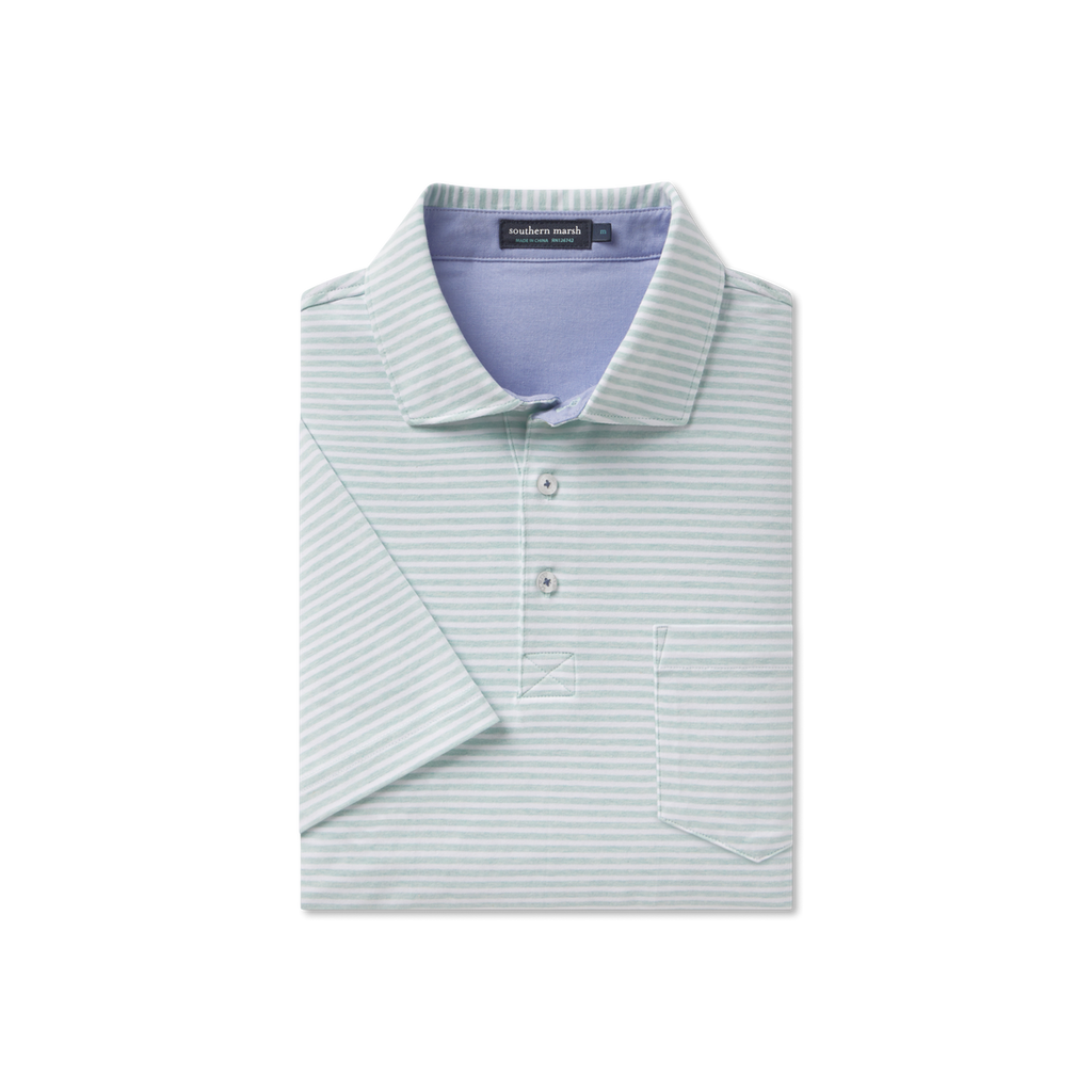 Southern Marsh - Nantucket Relaxed Polo - Honeydew