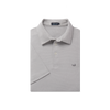 Southern Marsh - Biscayne Heather Performance Polo - Light Gray