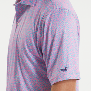 Southern Marsh - Flyline Performance Polo - Salt & Lime