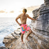 Bermies - 8” INSEAM HYBRID BOARDSHORTS - Pinki