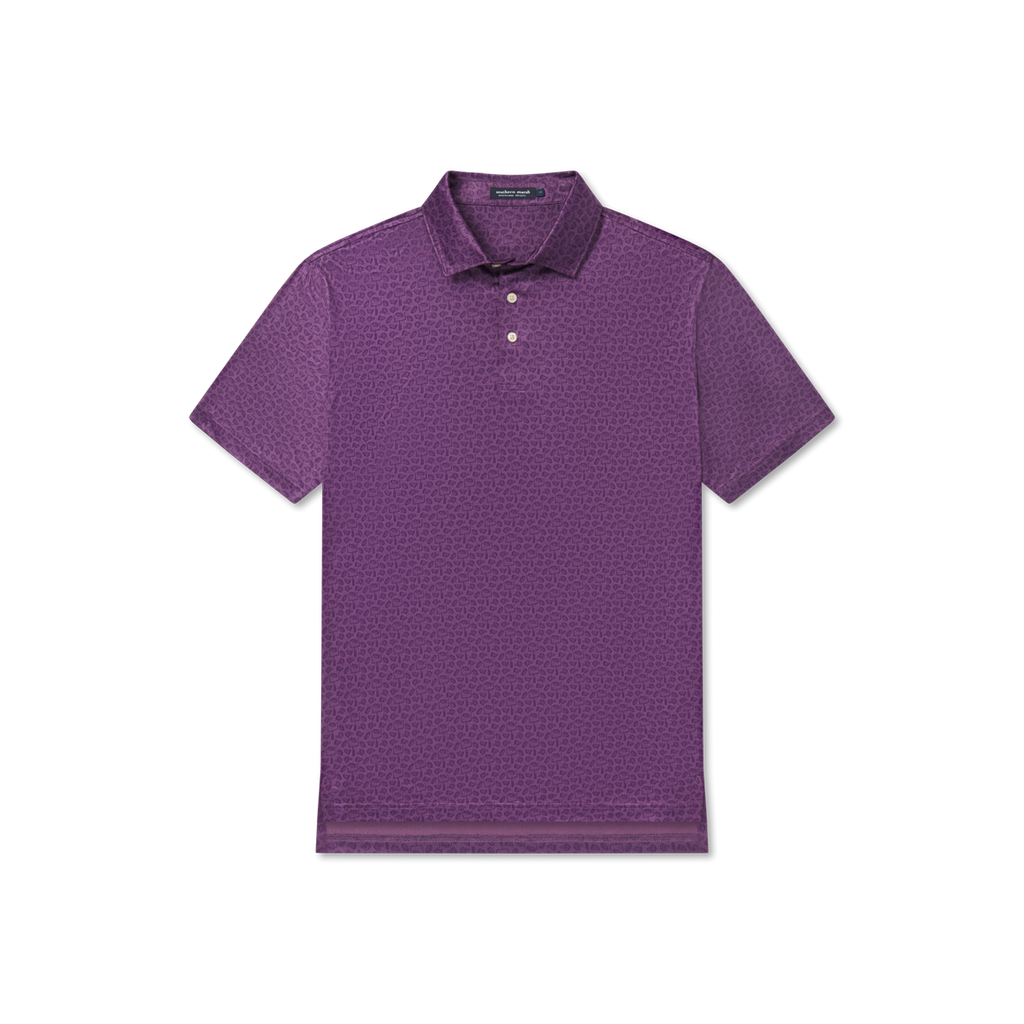 Southern Marsh- Goal Line Performance Polo-Purple