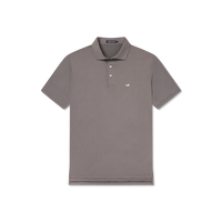 Southern Marsh-Bermuda Performance Polo - Wellington Stripe