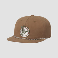 Southern Shirt Ripstop 5 Panel Snapback - Caribou