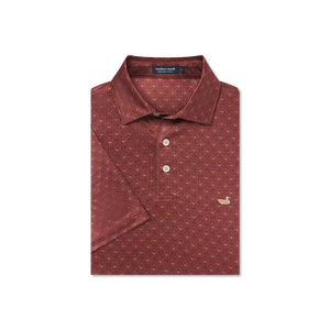 Southern Marsh - Flyine Performance Polo - Burnt Red