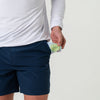 Burlebo - Everyday Short - Deep Water Navy - Mayan Pocket