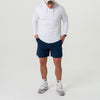 Burlebo - Everyday Short - Deep Water Navy - Mayan Pocket