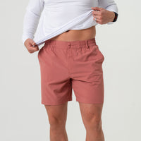 Burlebo - Everyday Short - Red Clay - Fish Pocket