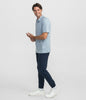 Southern Shirt Heather Madison Stripe Polo - Classic Navy