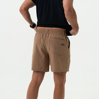 Burlebo - Everyday Short - Desert Tan - All Over Ducks Pocket