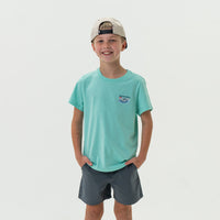 Burlebo - Youth Tee - Lake Weekend - Island Reef
