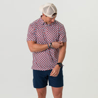 Burlebo - Performance Polo - Texas Flag
