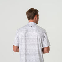 Burlebo - Performance Polo - Grey Aztec
