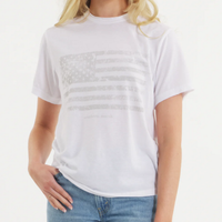 Southern Marsh - Olivia Vintage Tee - White