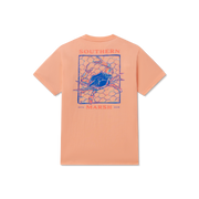 Youth Blue Crab Tee - Southern Marsh