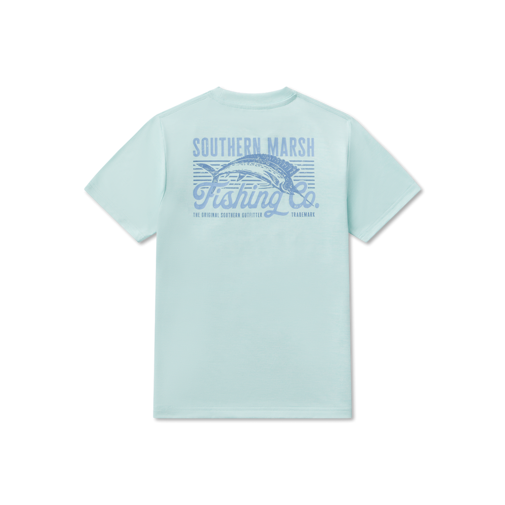 Southern Marsh - Youth FieldTec™ Pro Heathered Tee - Fishing Co.