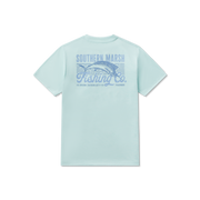 Southern Marsh - Youth FieldTec™ Pro Heathered Tee - Fishing Co.