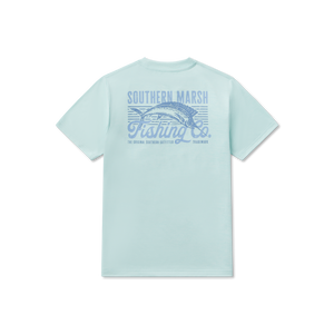 Southern Marsh - Youth FieldTec™ Pro Heathered Tee - Fishing Co.