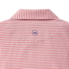 Southern Marsh - Nantucket Relaxed Polo - Coral Stripe