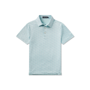 Southern Marsh - Youth Flyline Performance Polo - After The Boil - Antigua Blue