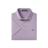 Southern Marsh - Bermuda Performance Polo - Wellington Stripe - Lilac