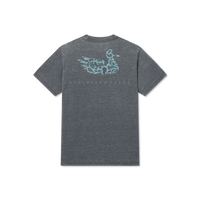 Southern Marsh - Youth SEAWASH™ Tee - Retro Duck Originals - Midnight Gray