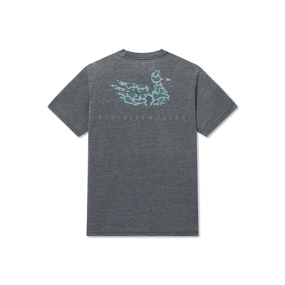 Southern Marsh - Youth SEAWASH™ Tee - Retro Duck Originals - Midnight Gray