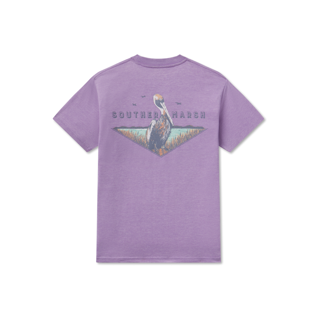 Youth SEAWASH™ Tee - Posted Pelican - Southern Marsh