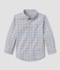 Southern Shirt Co. - Youth Samford Check LS Button Up - Aquaverde
