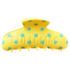 LULU MAC HAIR CLIPS  Butter/Blue Dot