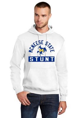 McNeese STUNT Hoodie - White