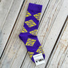 Nolaverse Born On the Bayou Sock - Purple/Yellow