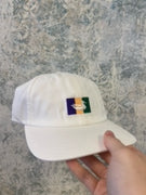 Mardi Gras Flag Snapback Hat